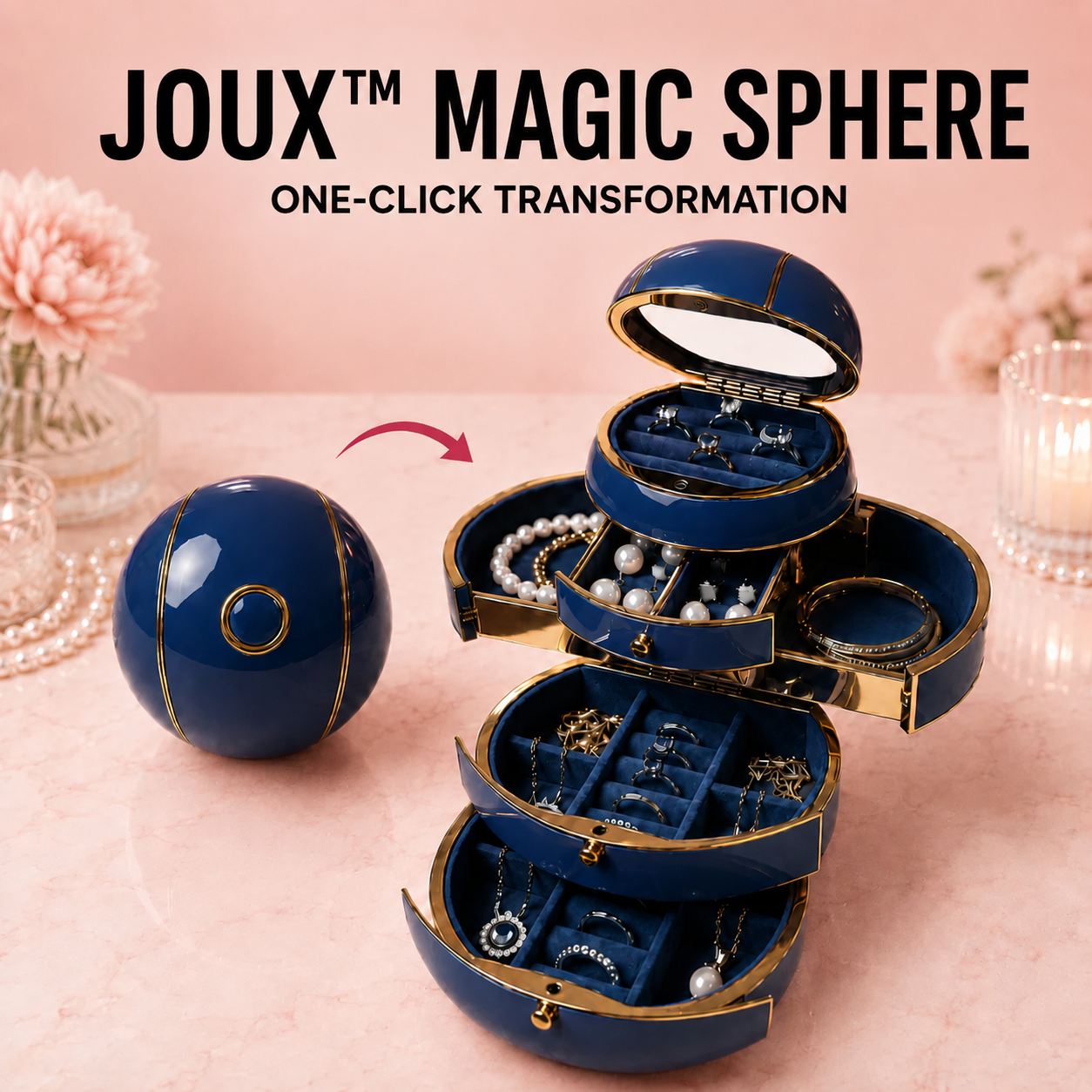 Joux™ Magic Sphere Jewelry Organizer