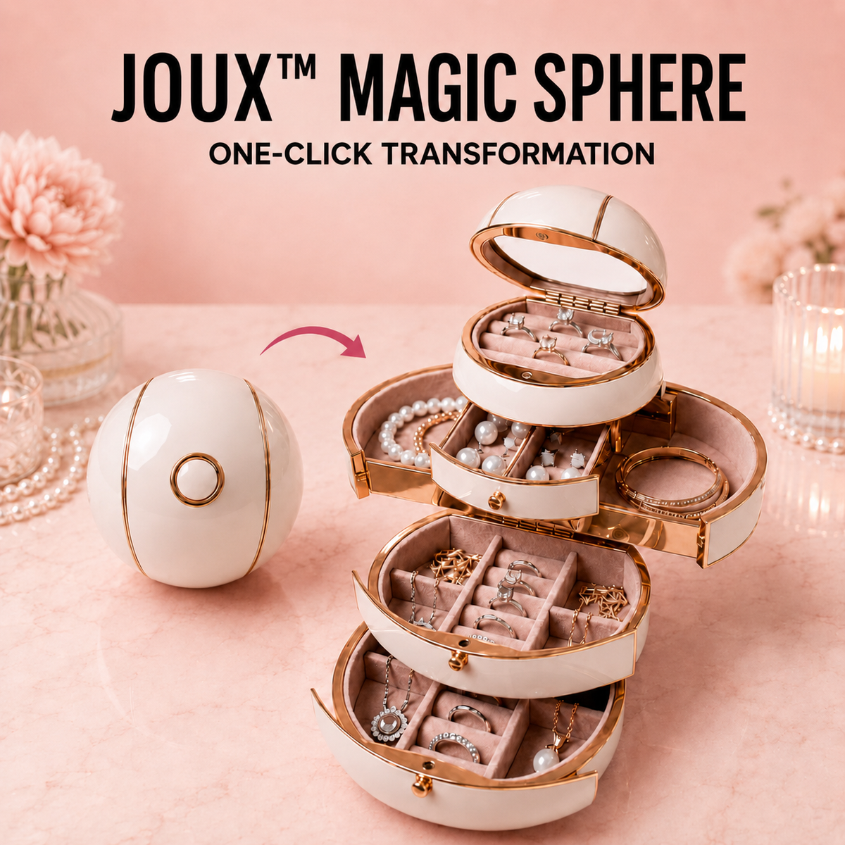 Joux™ Magic Sphere Jewelry Organizer