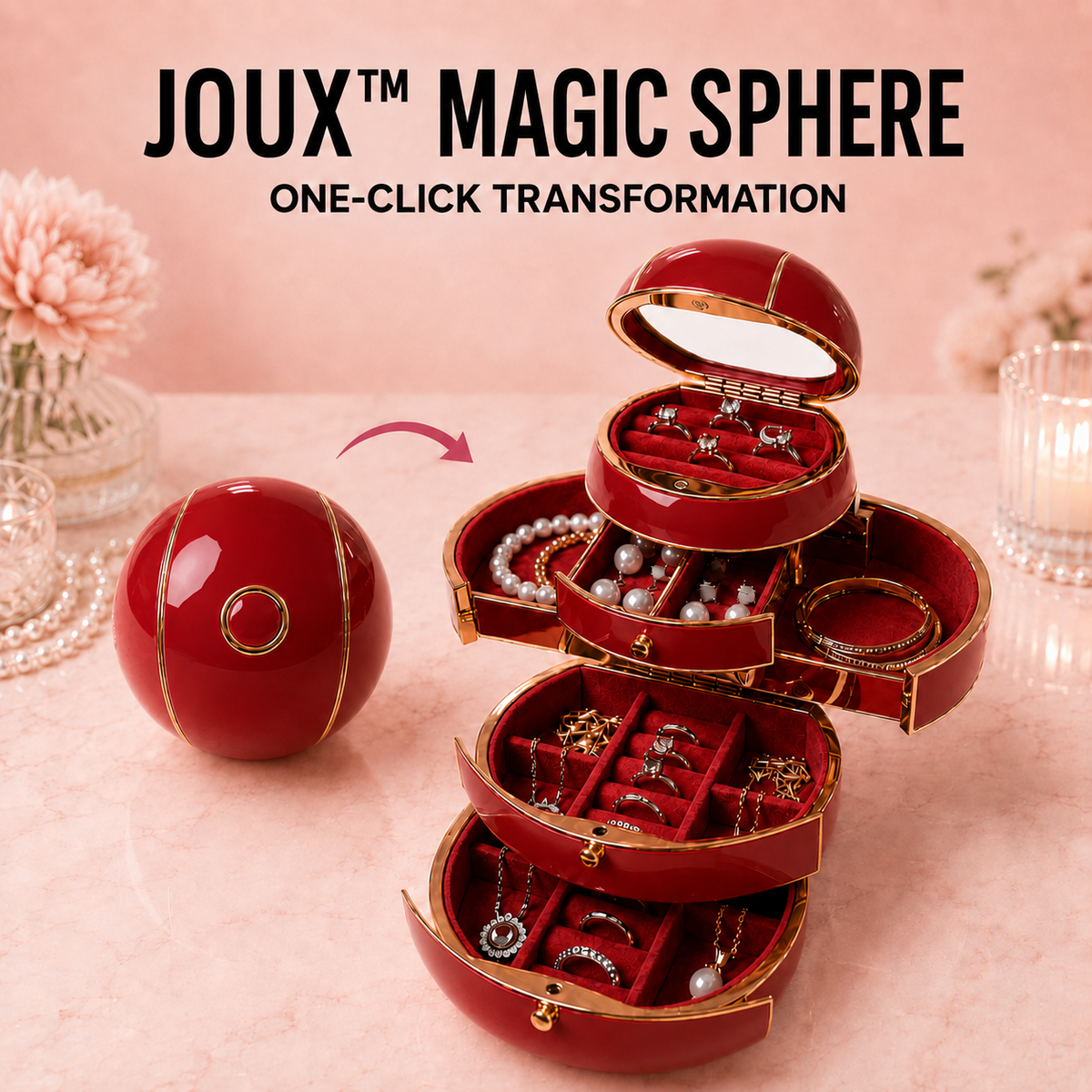 Joux™ Magic Sphere Jewelry Organizer