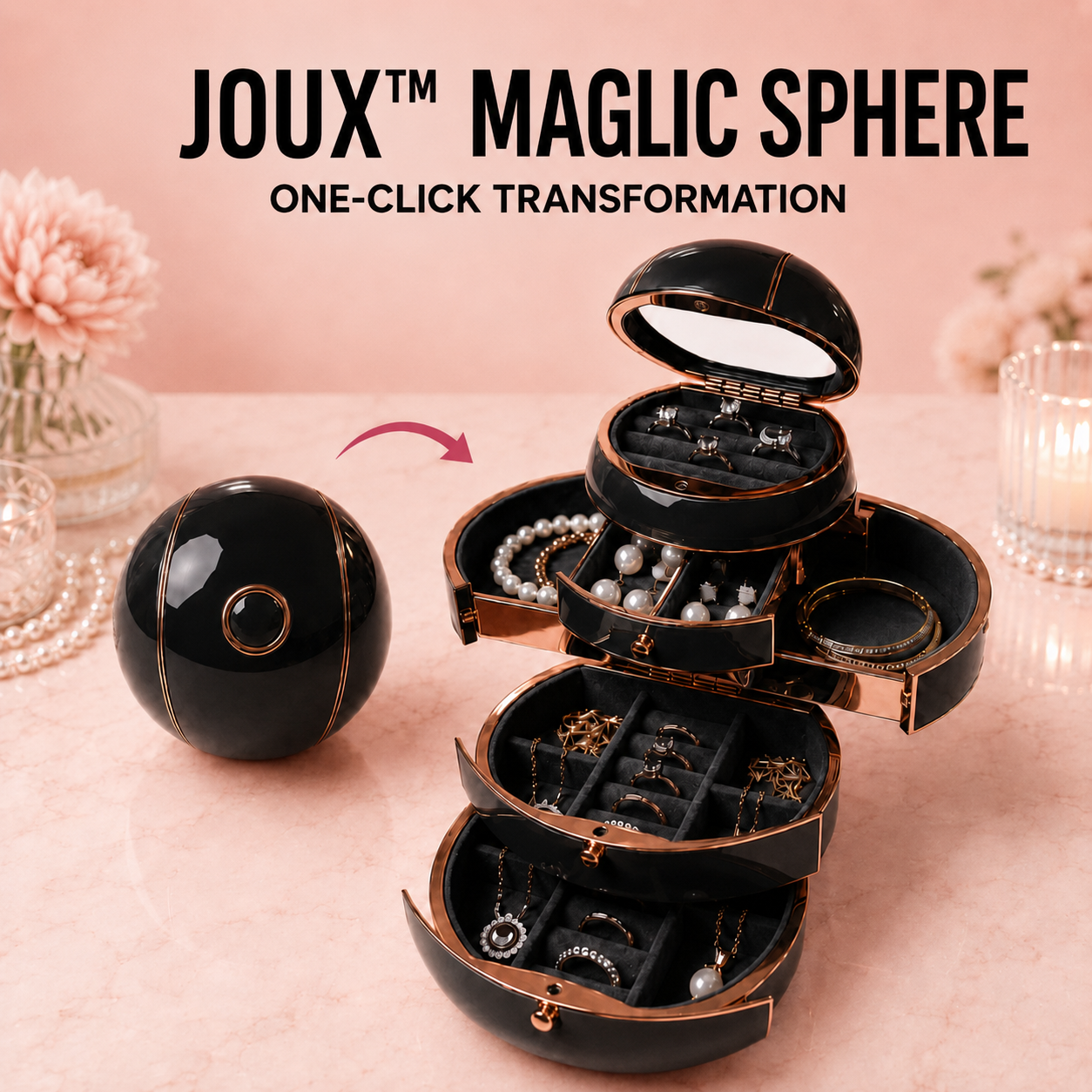 Joux™ Magic Sphere Jewelry Organizer